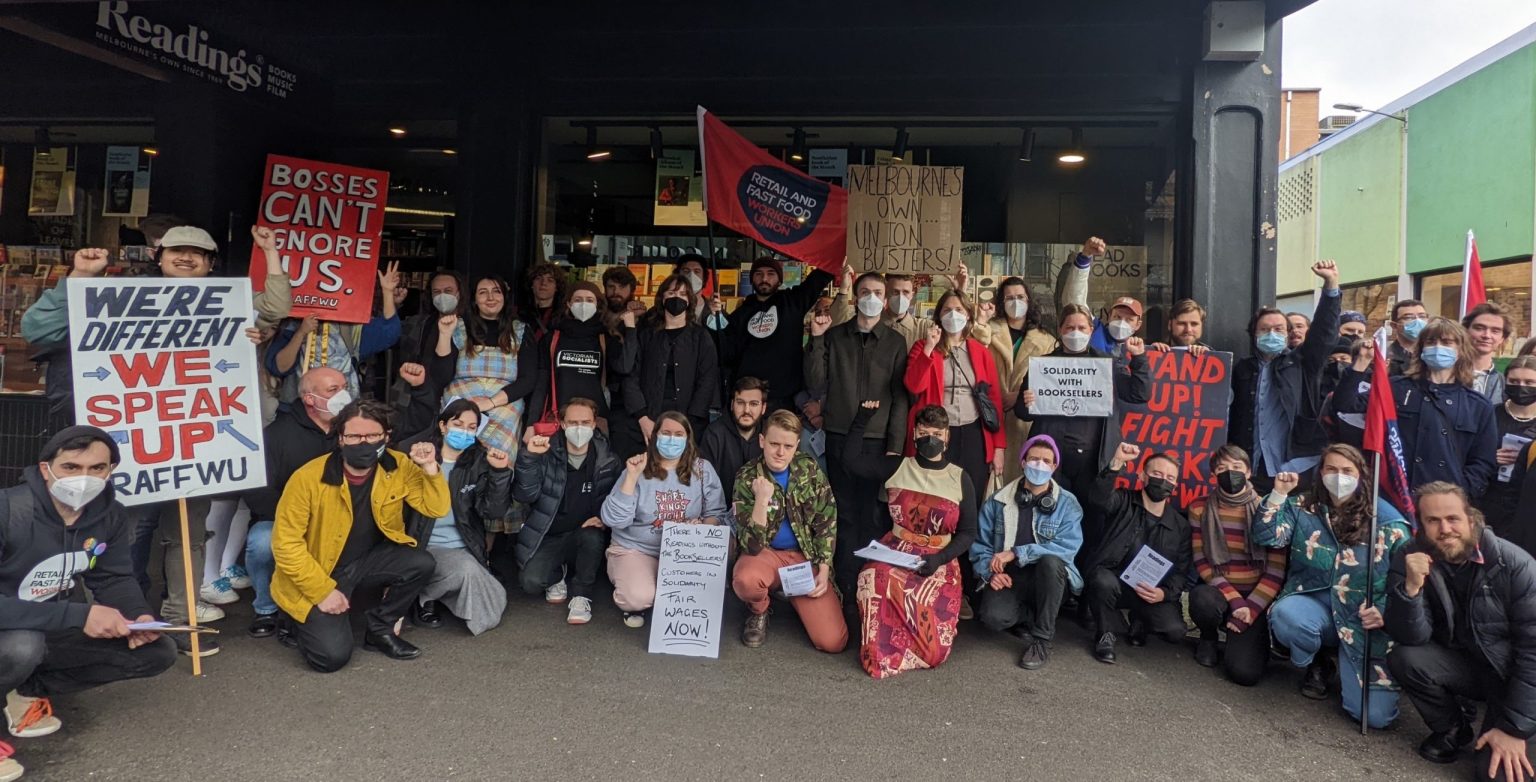 Australian Bookstore Workers Are Organizing
