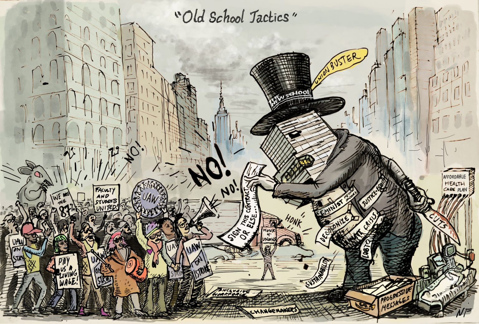 The Culture Workers Go on Strike