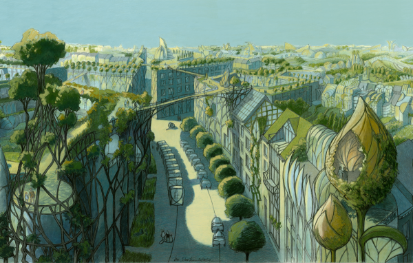 What Is SolarPunk: How An Animated Ad Helped Define A Genre Aesthetic