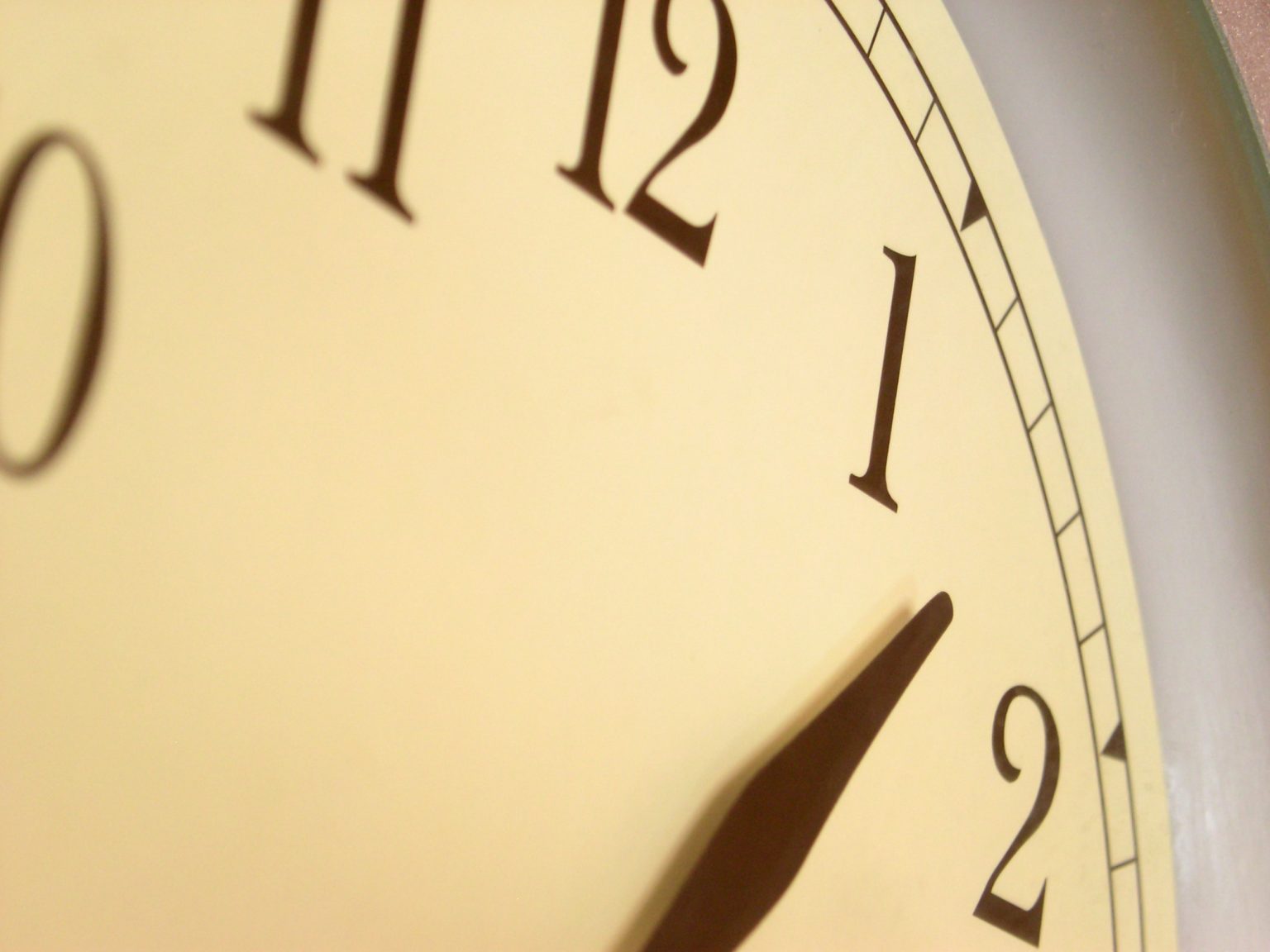 The Clock is Ticking