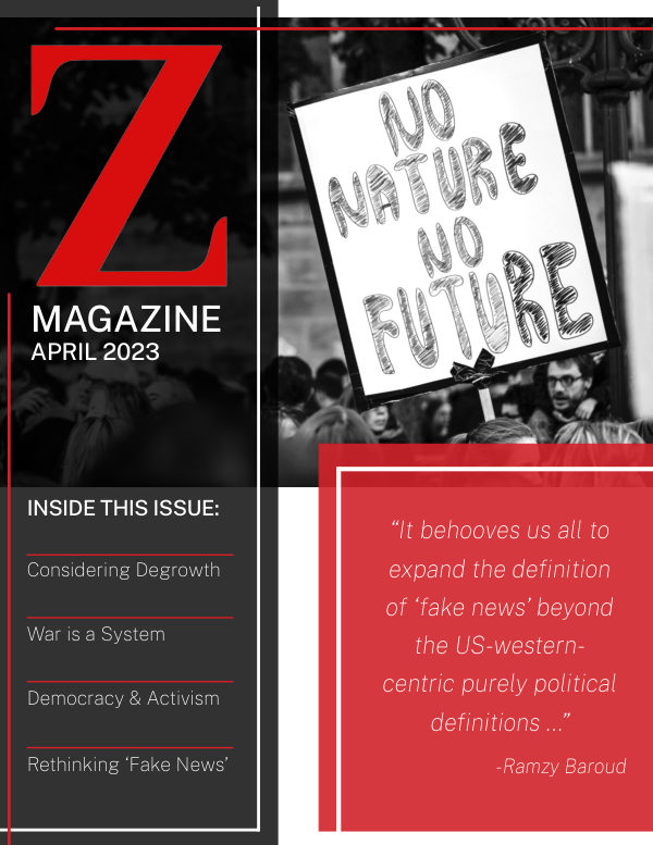 Z Magazine April 2023 cover