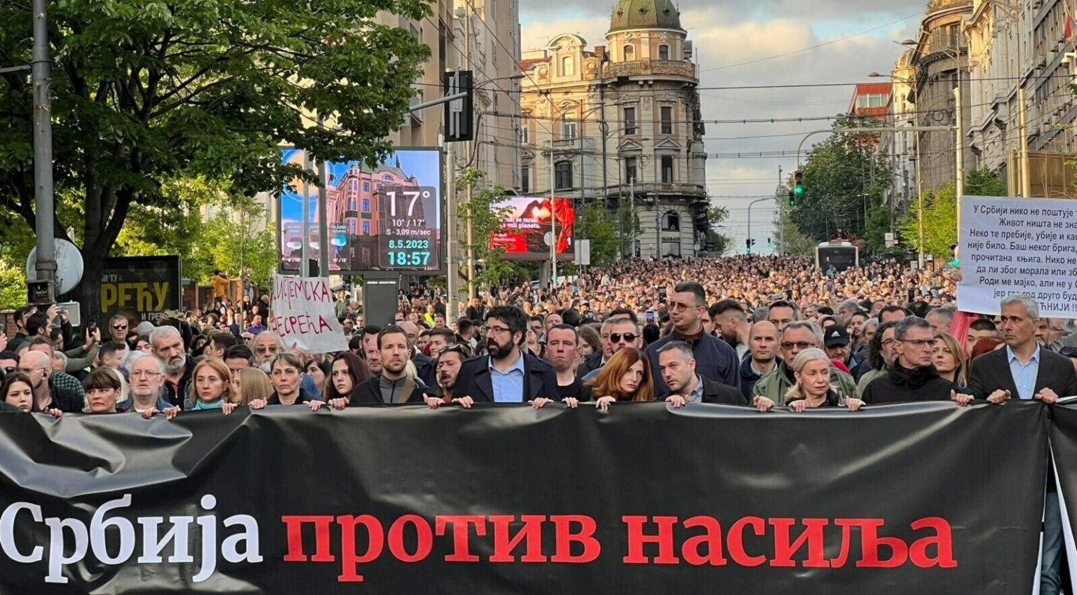 Tragedy and Turmoil in Serbia