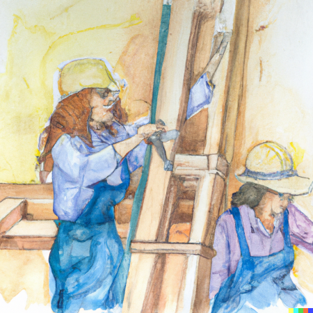 University Student Protesters Come Face toĀ Face with Union Carpenters