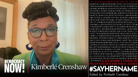 #SayHerName: Kimberlé Crenshaw on Black Women Killed by Police & DeSantis’s Pro-Slavery Curriculum