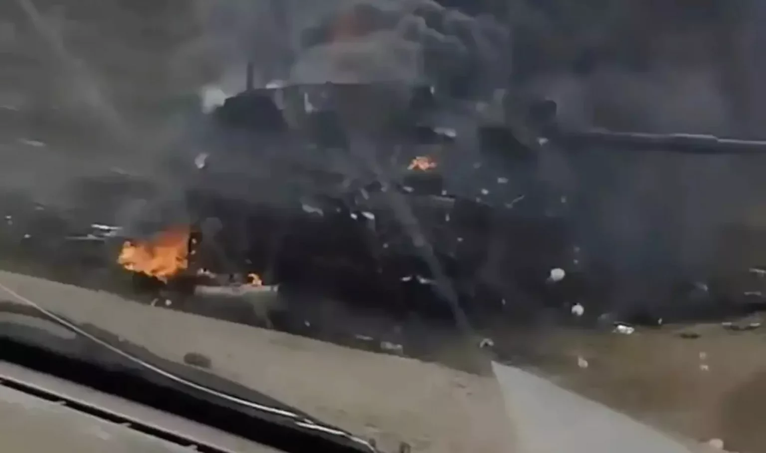 Contamination Fears After Ukraine Loses British Tank