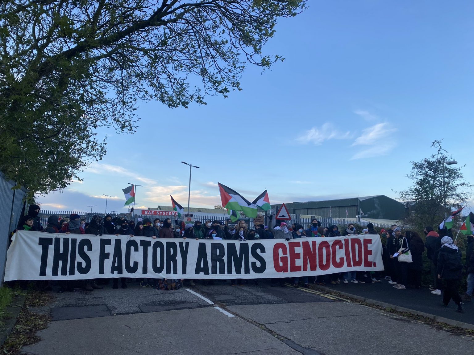 Why We Blockaded a Factory Shipping Weapons to Israel