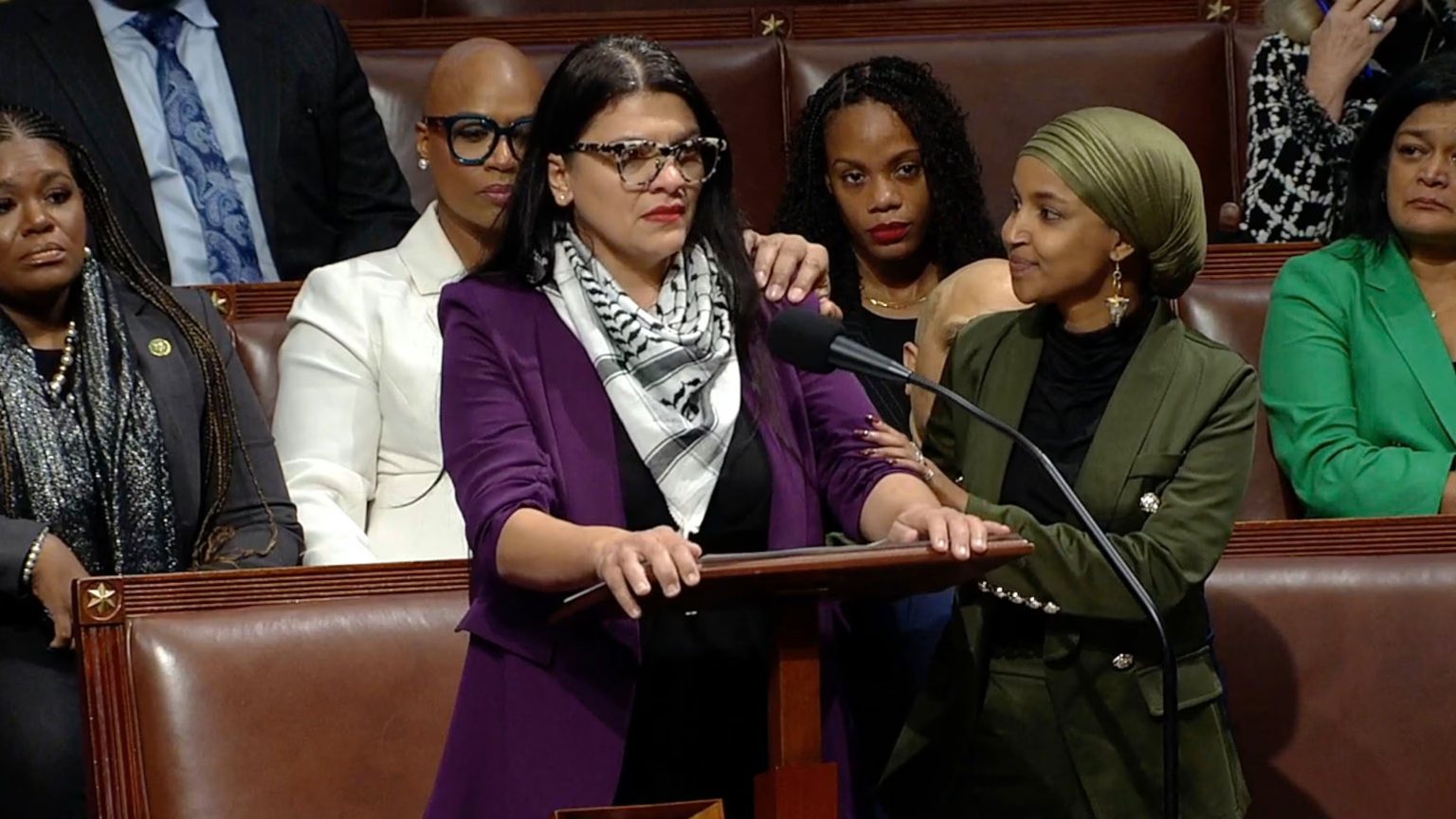 US House Votes to Censure Rep. Rashida Tlaib over Criticism of Israel’s War on Gaza