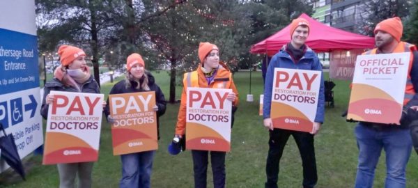 Junior Doctors In England Begin Longest Strike In NHS History