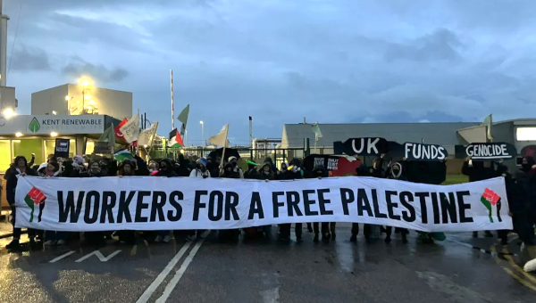 Trade Unions Block Arms Exports to Israel
