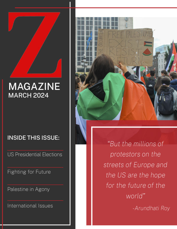 Z Magazine March 2024 cover