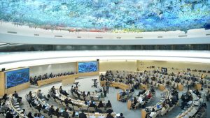 The 56th session of the United Nations (UN) Human Rights Council in Geneva, Switzerland