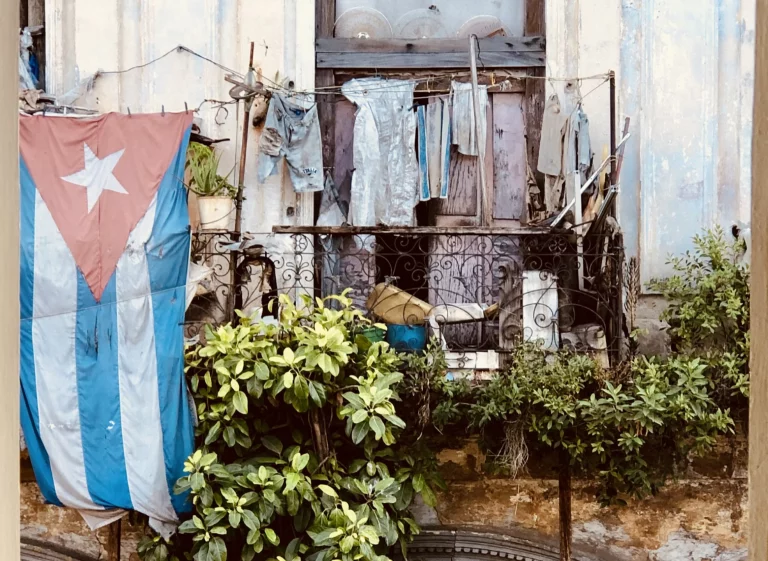 Execrable Drivel: The US State Department’s Cuba Report A Cuban flag in a terrace