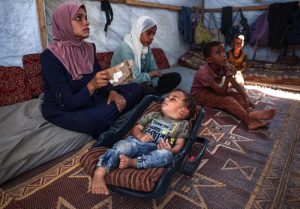 Gaza children are suffering