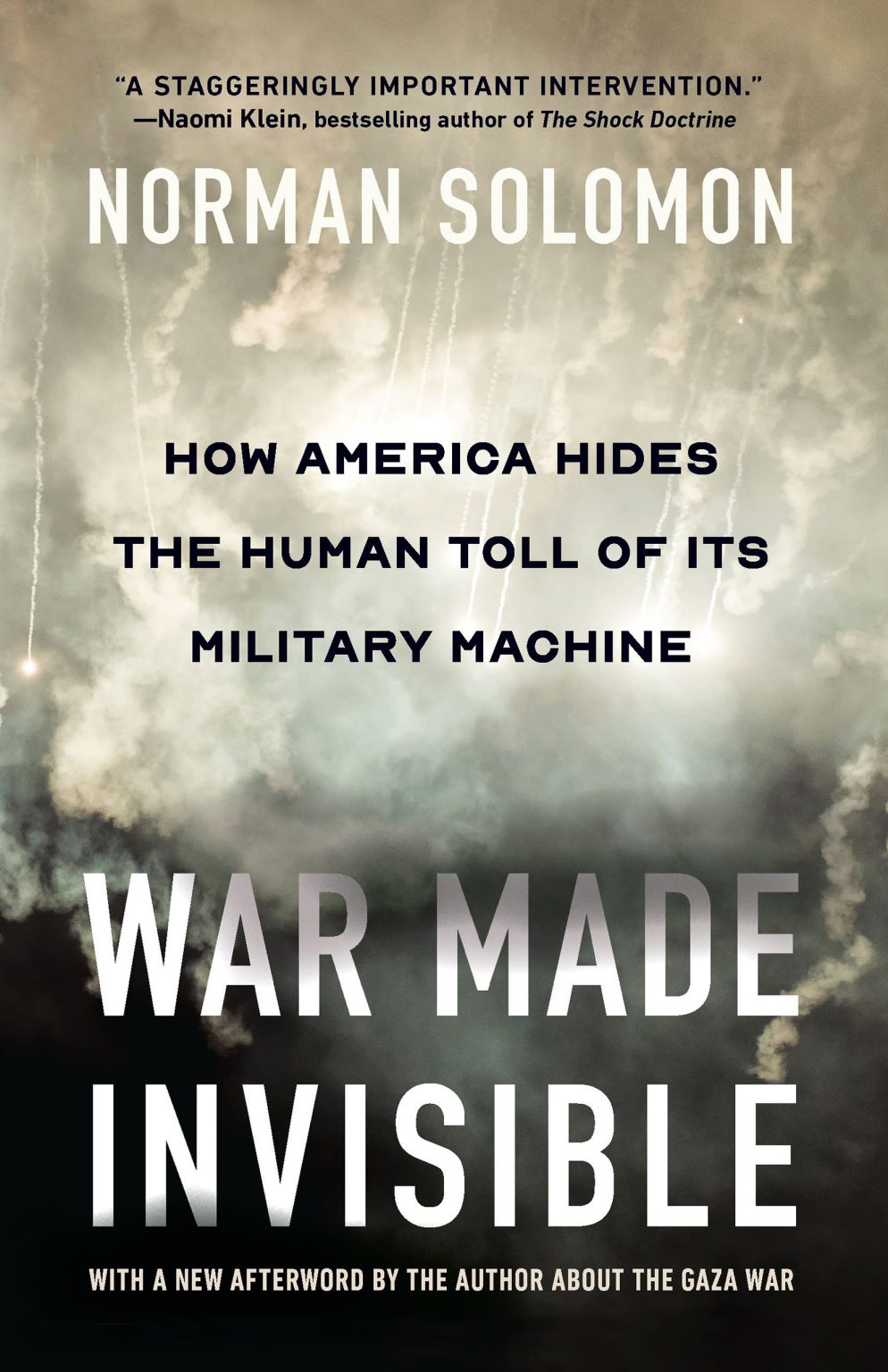 Book cover of Norman Soloman's "War Made Invisible"