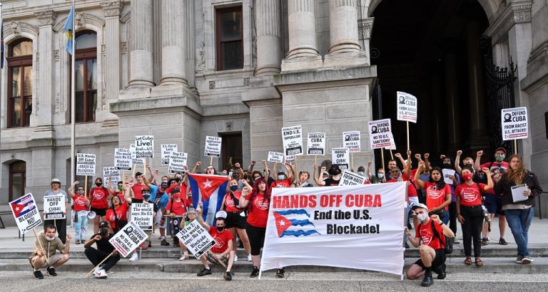 End U.S Aggression Against Cuba!