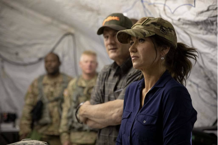 US Fascist Iconography – Masculinism, Kristi Noem’s Cosplay and The Persecution of Trans Women