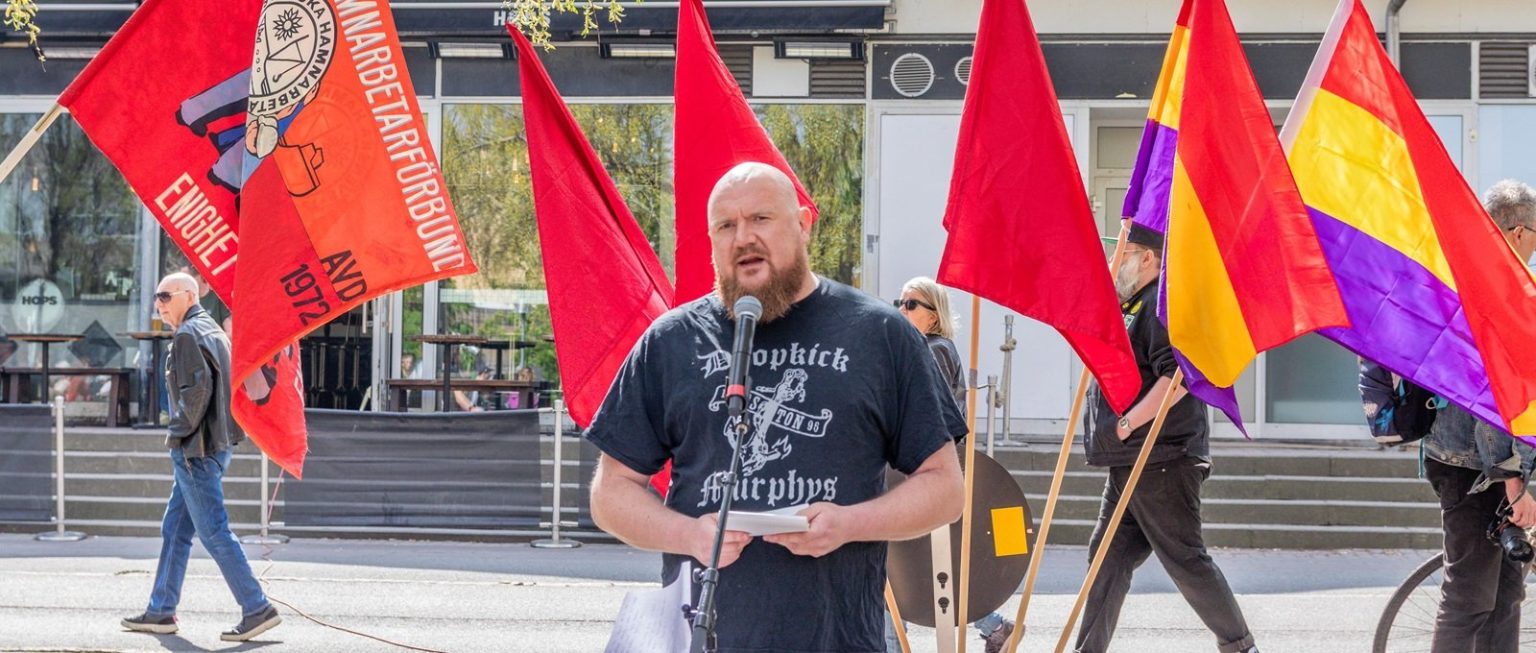 Swedish Dockworkers’ Union leader Sacked For Gaza Solidarity Action Asks “Whose ‘National Security’ Is Swedish Law Really Protecting”?