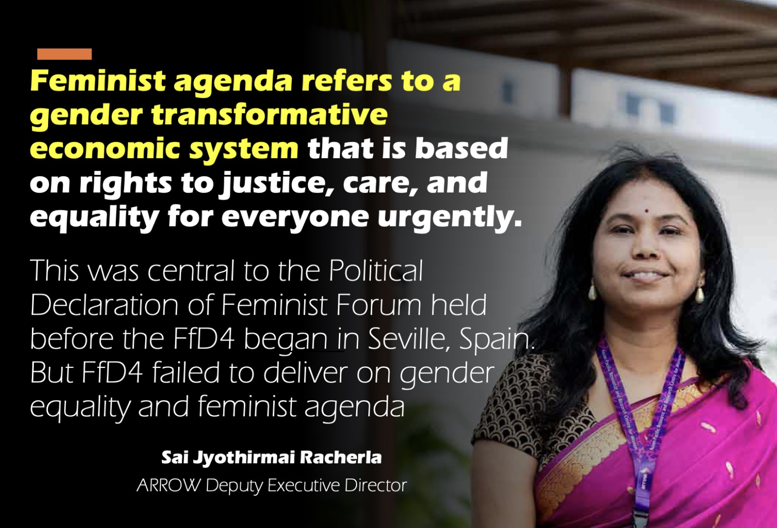 Reforming Global Financial Architecture is Critical for Gender Equality and Right to Health