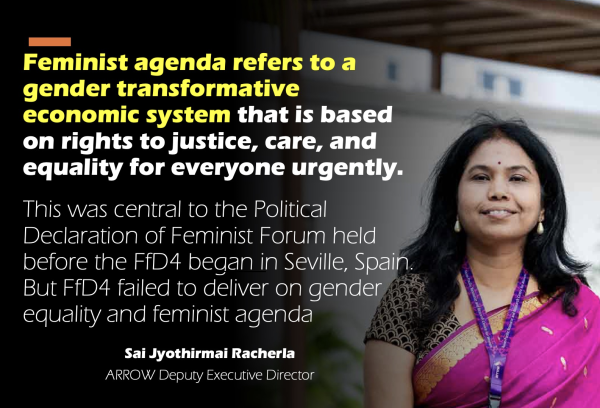 Reforming Global Financial Architecture is Critical for Gender Equality and Right to Health