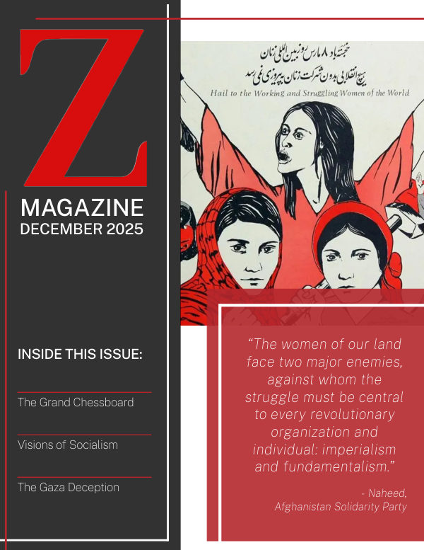 Z Magazine December 2025 cover