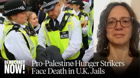 Jailed U.K. Palestine Action Activists Continue Hunger Strike Despite Health Risks