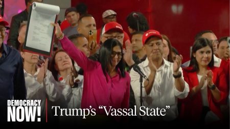 āHostile Takeoversā: As U.S. Claims Venezuelaās Oil, Trump Seeks āVassal Statesā Across the World