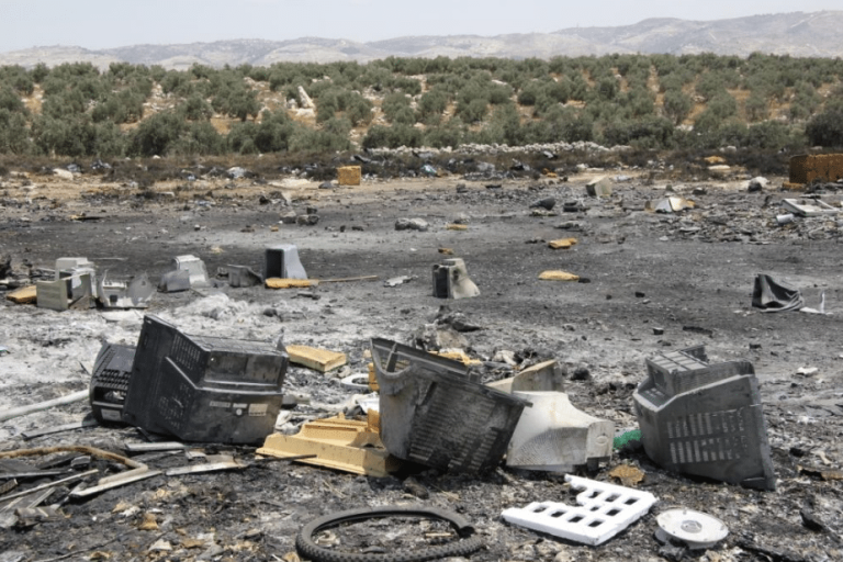 Israel Is Drowning the West Bank in Hazardous Waste. Palestinians Are Paying the Price With Their Health.