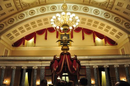 Yes Obviously the Senate Should be Abolished Old US Senate chambers front view