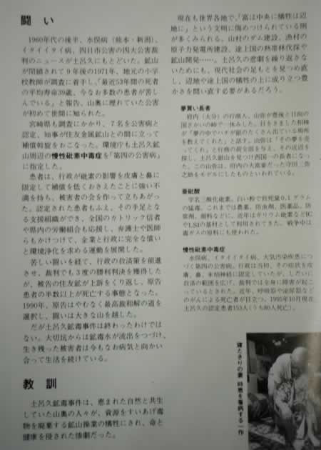 The Struggle Text Explanation From Toroku Arsenic Pollution Pamphlet
